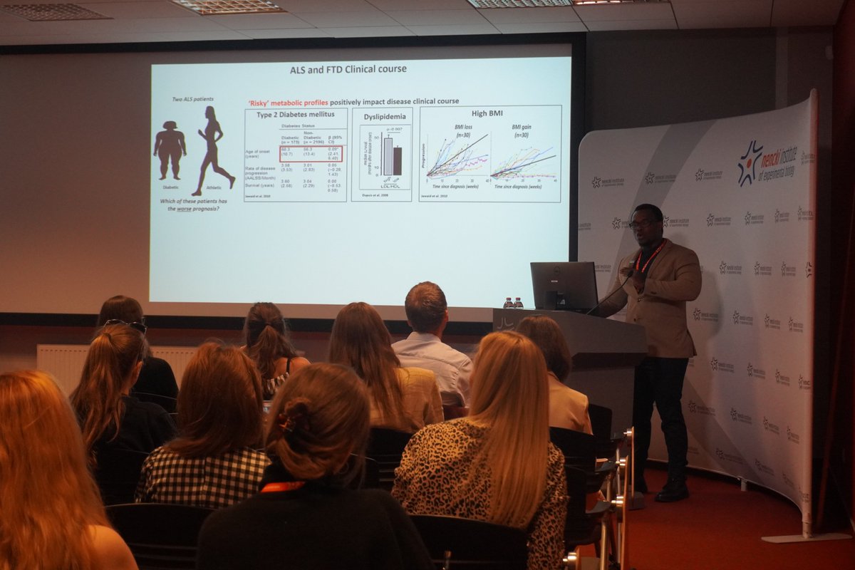 Learning so much about TDP-43 and neurodegenerative disorders from Ismail Gbadamosi's talk at #neuronsinaction. The complexity of the brain never ceases to amaze us! #neuroscience #NiA
