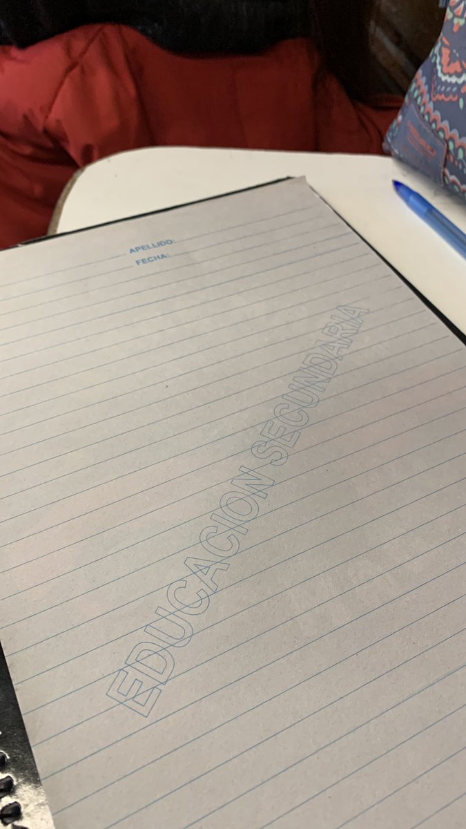Te odio y te odiaré… (papel del liceo)