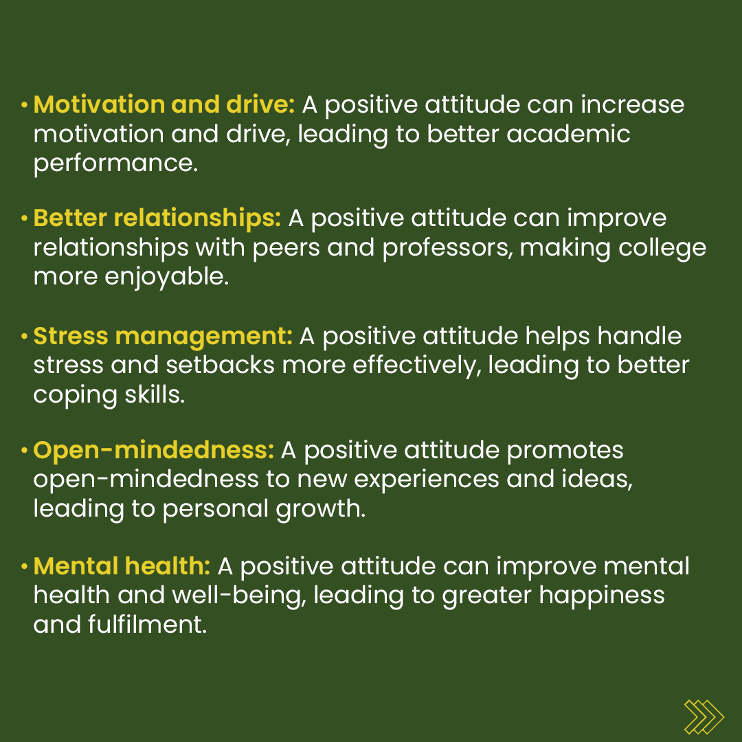 gahassignment's tweet image. From challenges to triumphs, a positive outlook can redefine your college adventure.

In need of assignment help? Let us help you out!
Visit: globalassignmenthelp.com/uk

#AcademicTwitter #AcademicChatter #studia2023 #AcademicTwitter #studytwt #studentlife