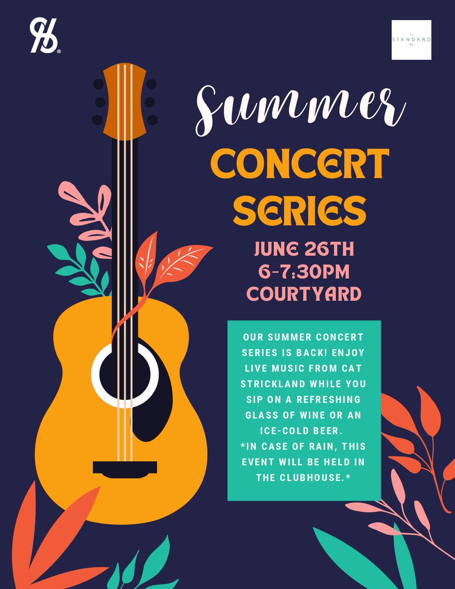 TheStandardJI's tweet photo. The summer of fun is heating up at The Standard this month!
#LoveWhereYouLive #WeLoveOurResidents #Summertime #ResidentEvents #Amenities #Community #WelcomeHome #Comfort #Lifestyle #TheStandard #Charleston #SocialHub https://t.co/os2cAhnbDw