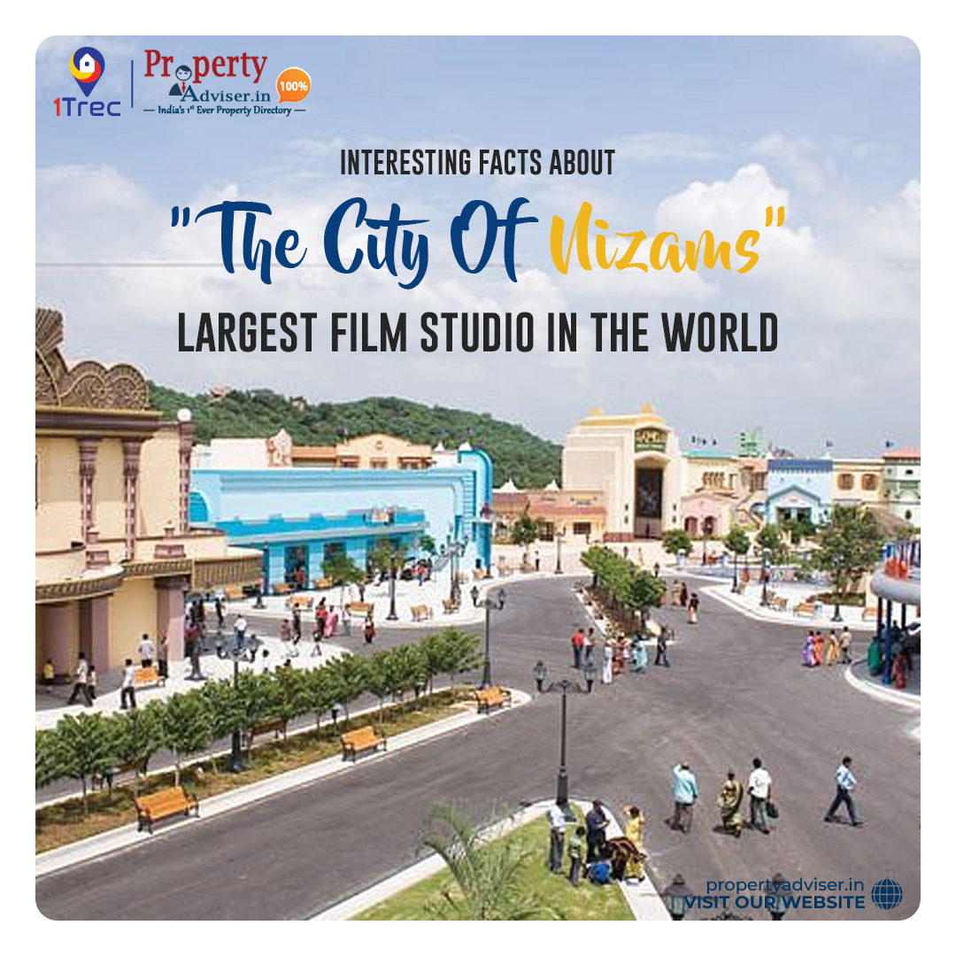 Ramoji Film City is the world’s largest film studio located in Hyderabad. It is visited by millions of people every year and the complex has everything from a railway station to a hill station, from shopping complexes to amusement parks.

#Tourist #KnowYourCity #CityOfNizams