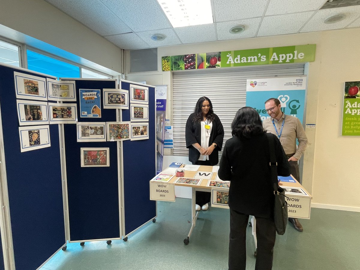LNWH_wellbeing's tweet photo. Wow boards are returning for 2023!
Celebrate and share your departments achievements by getting involved π
Join as at the #WowBoard stand today to find out more π
πAdamβs Apple
πTill 2pm https://t.co/5Gdilv7dh9