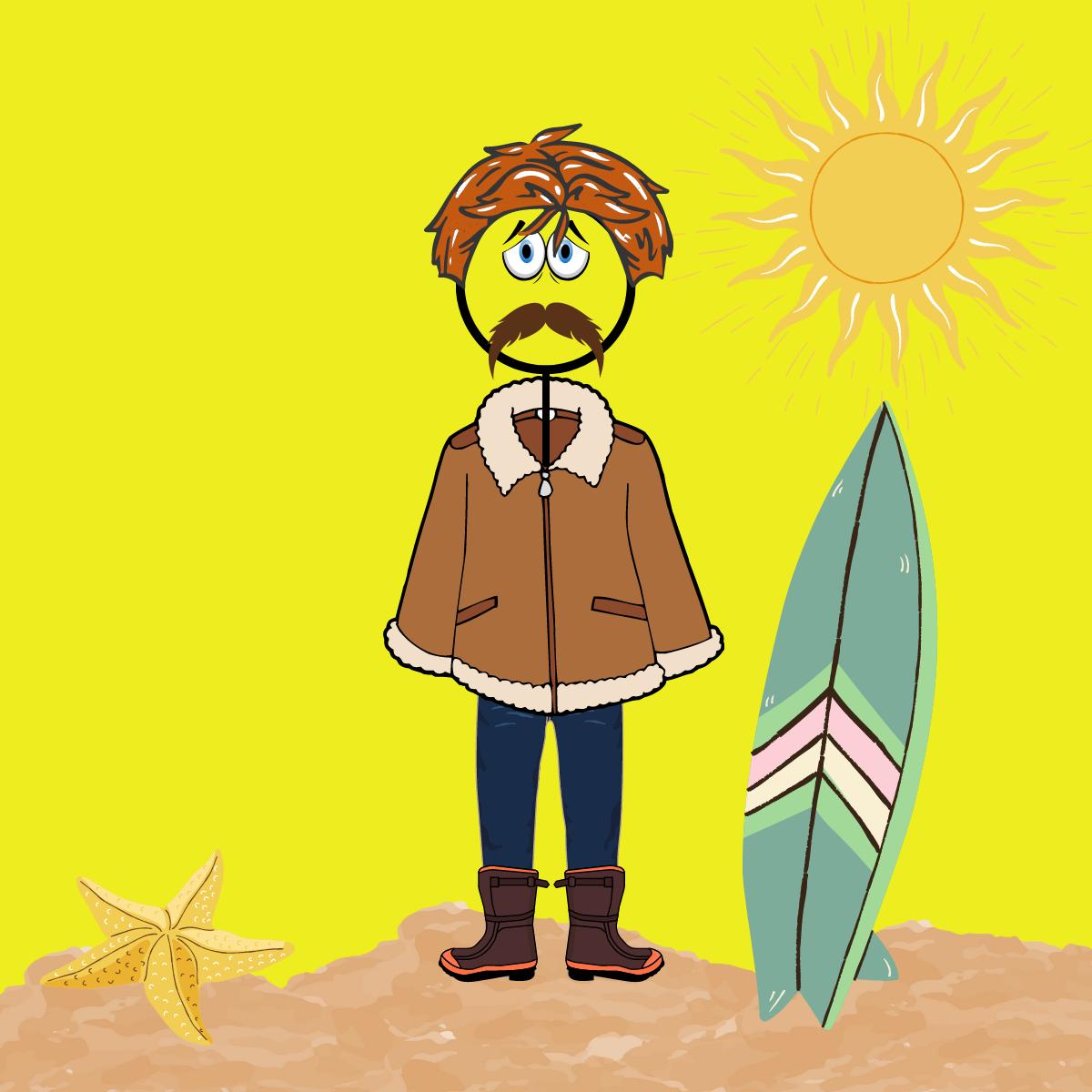Day 72 ! Social experiment: do we know how to value   a gift? Starting April 3, 2023 how many days will it take to give away our   NFT collection without using advertising and sponsorships? Only with the help   of your word of mouth! #NFT #cryptoart #digitalart #happiness #smile.