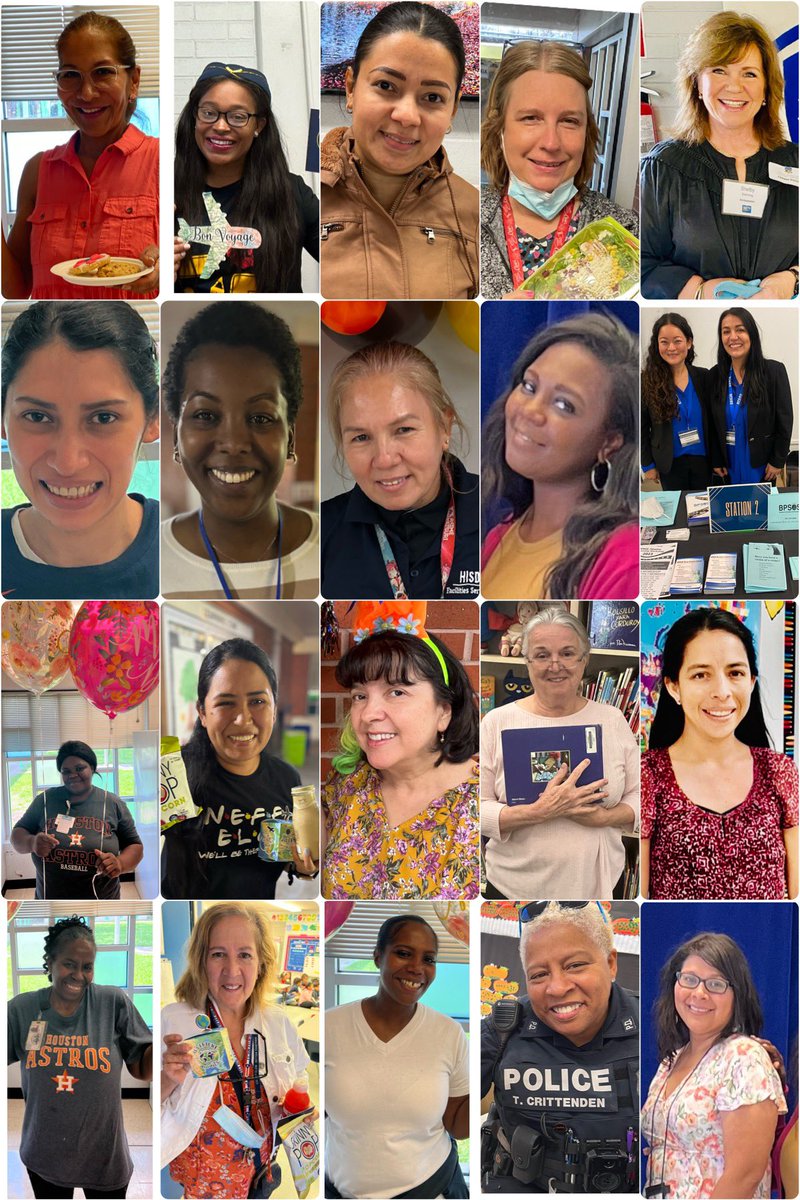 These are just a few of the many smiles and faces that have made this year simply magical for our students and school community! Thank you to our staff, community leaders &amp; families for a great year! We look forward to continued success in the 2023-24 SY. 💙@TeamHISD