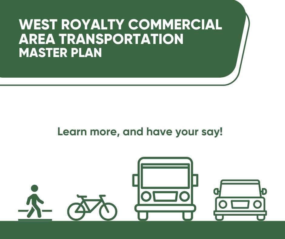 Have you looked at the proposed changes to the road network around the West Royalty commercial area?
You can see the proposed plans and leave your feedback by going to charlottetownhall.ca/westroyaltymp
You can  also email  the public works department at city@charlottetown.ca