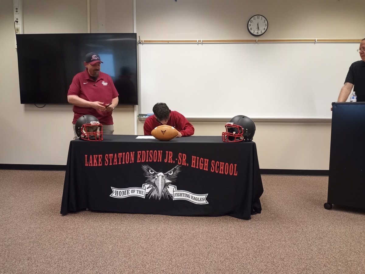 I can proudly announce that I have committed to <a href="/CCSJsprint/">Calumet College of St. Joseph Sprint Football</a>. This is a great opportunity for me. Thank you <a href="/CoachJayNovak/">Coach Novak</a> and <a href="/dacoachmohuddle/">Coach John G. Maurek</a> for taking the time watching film and talking to me. I can't wait to hit the field. And thank you to my parents for always pushing me.
