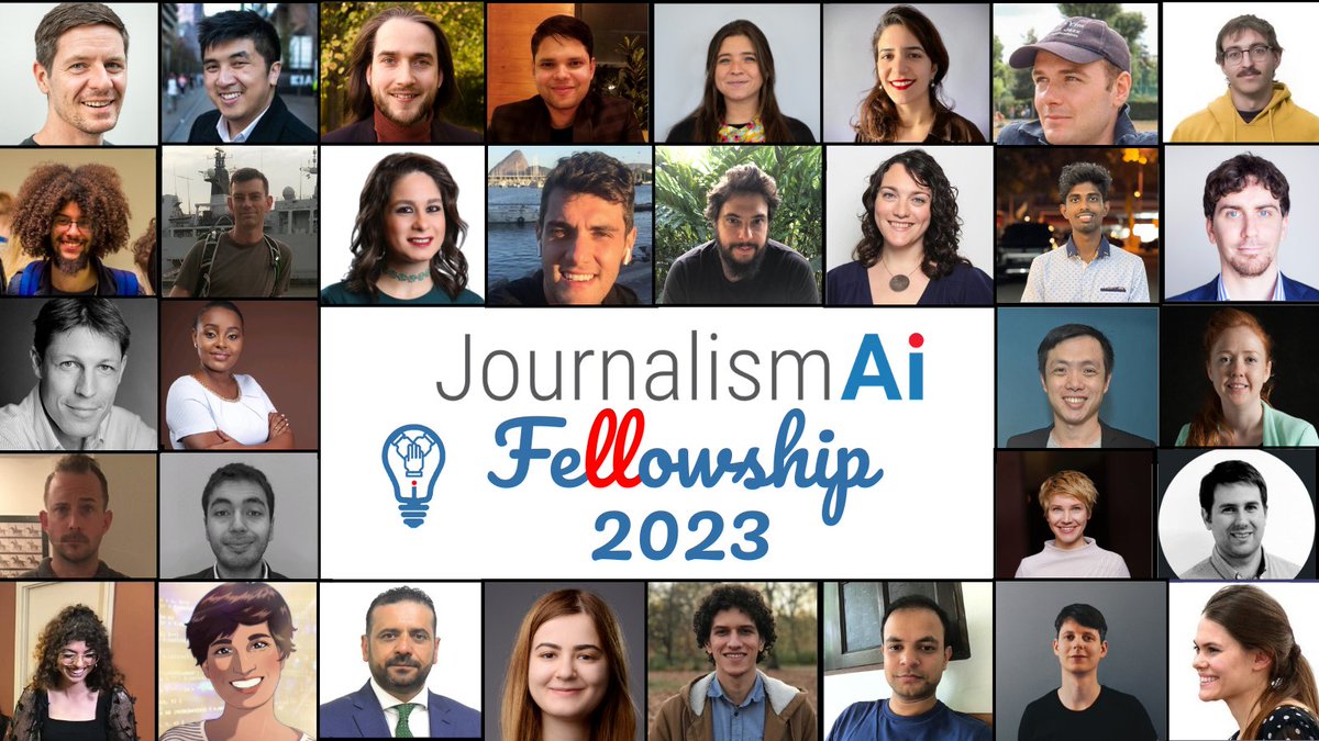 2023 #JournalismAI Fellows will work in six, self-selected teams and can count on the expertise from our partners <a href="/Knightlab/">NU Knight Lab</a> <a href="/NorthwesternU/">Northwestern</a> apart from dedicated mentors. 

👇Here are the selected Fellows: