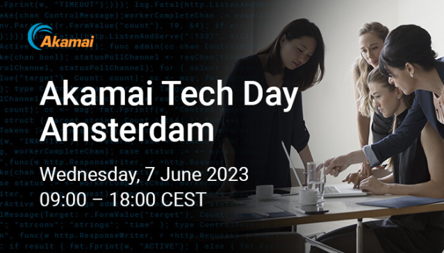Join your peers and @Akamai experts to take a deep dive into our solutions in a relaxed, friendly, and practical environment. Save your seat. #TechDay bit.ly/3N7zsf9