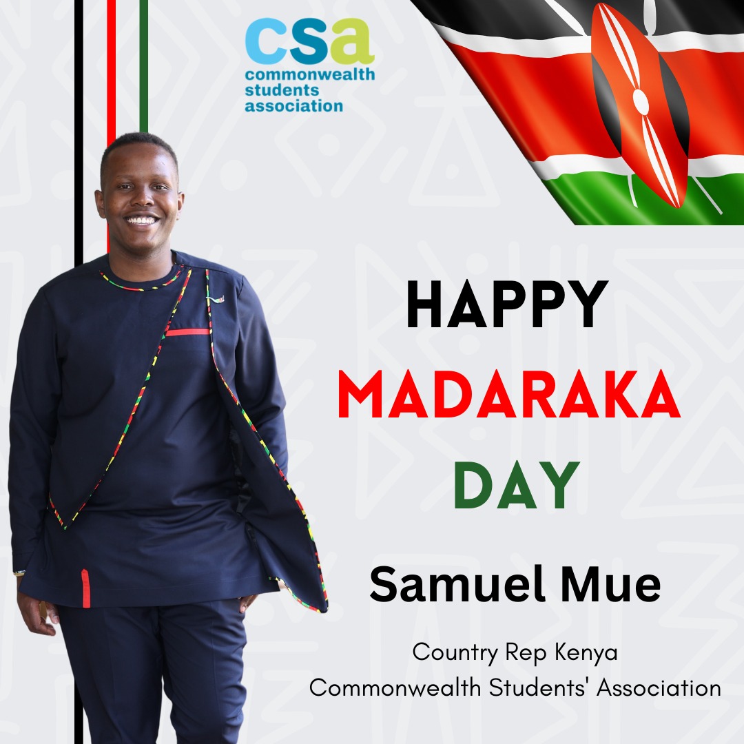 We are resilient as #Kenyans and as #africans and We must continually fight for our freedom‼️

As #youth, we must use tools like #qualityeducation 📚to allow everyone to live meaningful lives!

Happy Madaraka Day 🇰🇪

#MadarakaDay #freedom