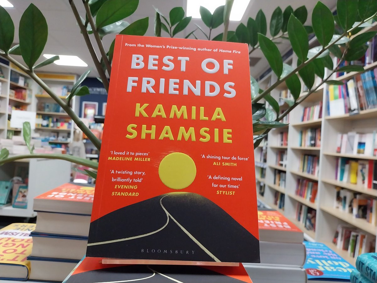 Our Fiction Book of the Month for June is Best of Friends by @kamilashamsie. A book which explores an initial childhood friendship across three decades.