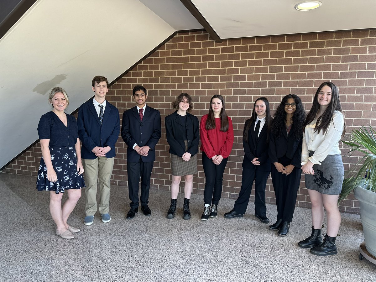 Tohickon is excited to send some delegates to the Model UN event at @CBSouthHS today!  #Tohickon #CBSD #ModelUN