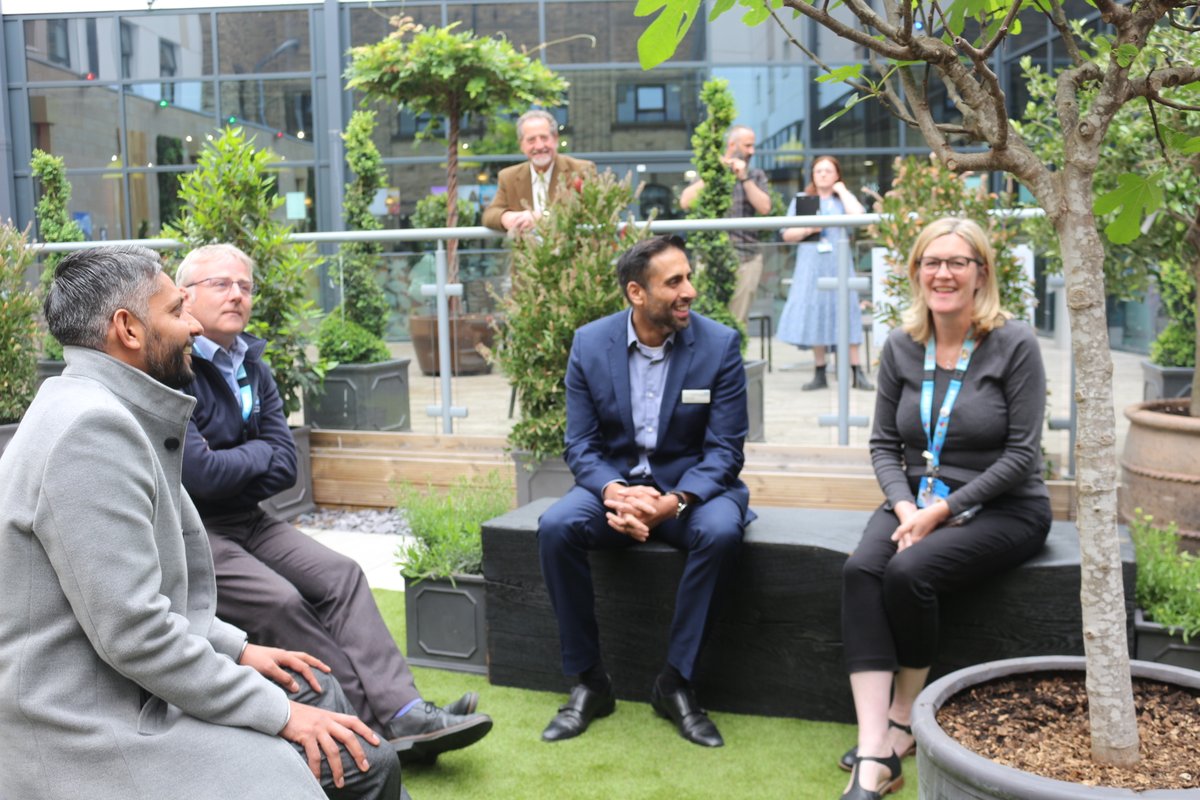We're delighted to launch our new garden at Bradford Royal Infirmary for colleagues, patients and visitors to enjoy! 💚 This fantastic outdoor space was designed and produced inhouse by our amazing gardening team 🪴🌱🌼 Be sure to come and check it out! @Mel_Pickup @bthft_od