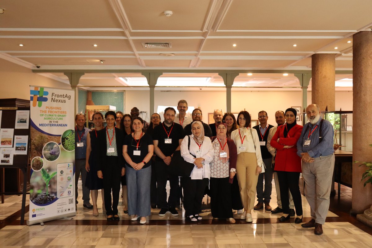 frontagnexus's tweet photo. 🚀 FrontAg Nexus KOM: we are now live!
A diverse set of partners has come together to discuss how the project will address the pressing challenges of climate change, natural resource scarcity, and food insecurity in the Mediterranean region. 
Stay tuned with our journey! 👏 https://t.co/9bwbbai4TV
