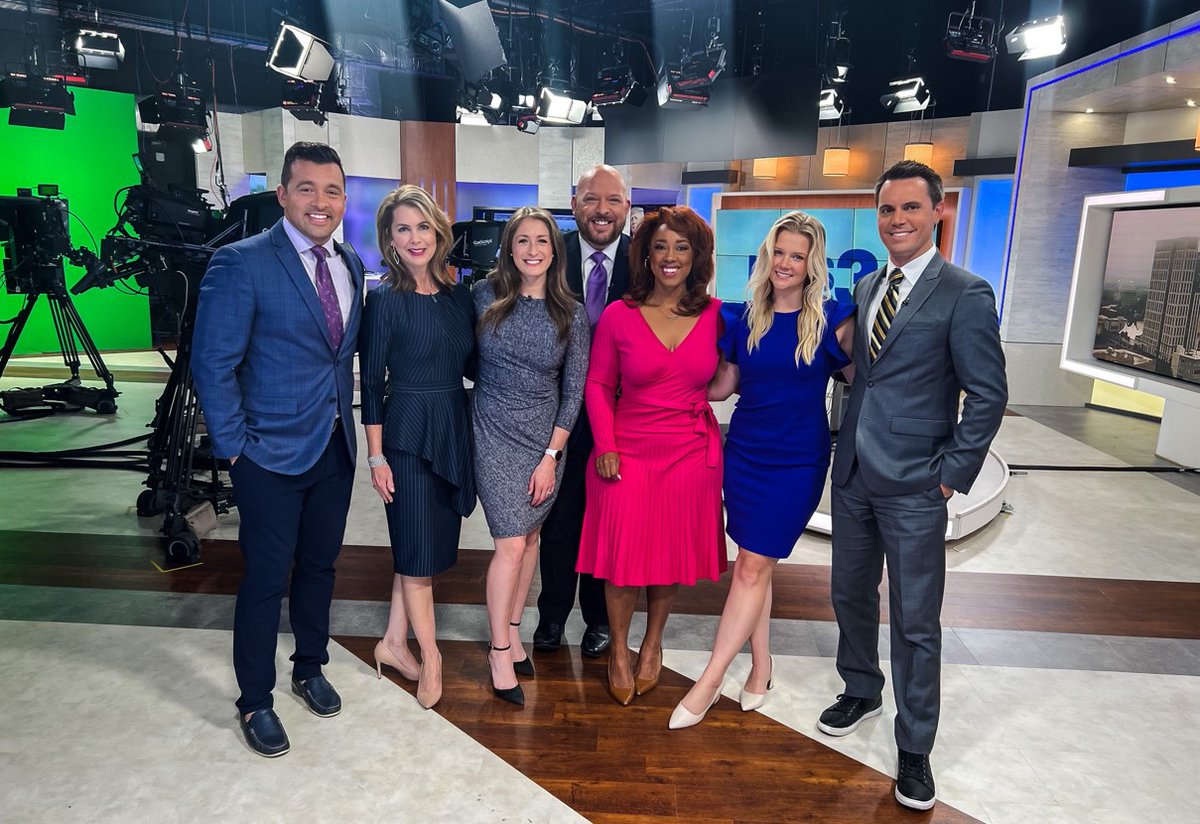 Good morning from the #News3ThisMorning team! ☀️☀️☀️

Not often that all 7 of us are hanging around the studio so we had to snap a pic to mark the occasion! Catch us streaming at wtkr.com/live. <a href="/WTKR3/">WTKR News 3</a> #workfam