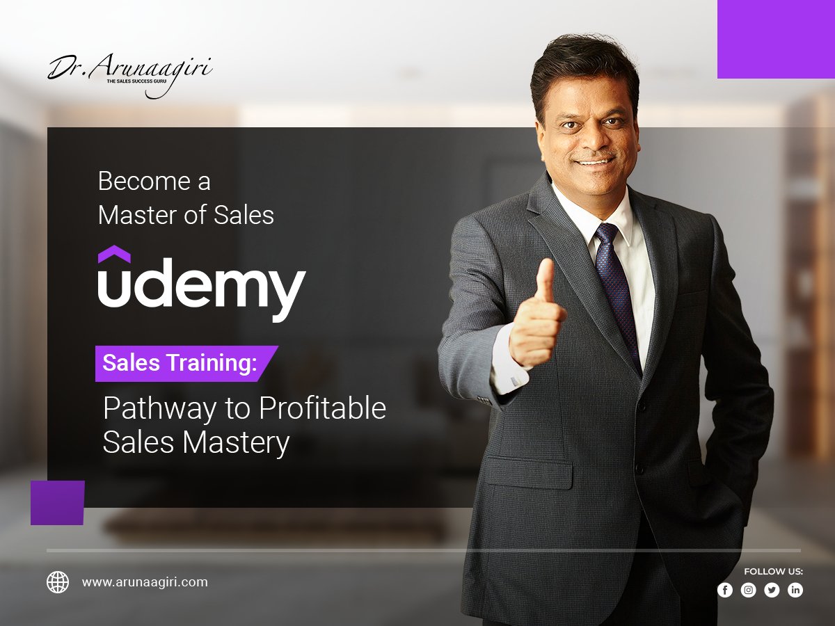 authorarunagiri's tweet image. Calling all businessmen and entrepreneurs! 🙌. Join Dr. Arunaagiri Mudaaliar&apos;s transformative online course, &quot;Sales Training: Pathway to Profitable Sales Mastery.&quot; 📈🎯 udemy.com/course/pathway…

#SalesCourse #UdemyCourse #OnlineSales #OnlineCourse