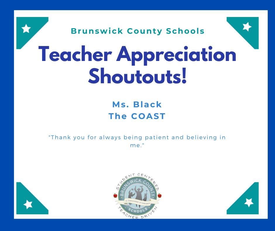 Tchr2theCore's tweet photo. Reflecting on this year. These are 4 of many… but these are the reasons I do what I do! I am thankful that I have the privilege and opportunity to teach and mentor students! @TheCOAST10 @brunscoschools https://t.co/hcmsOIuGld