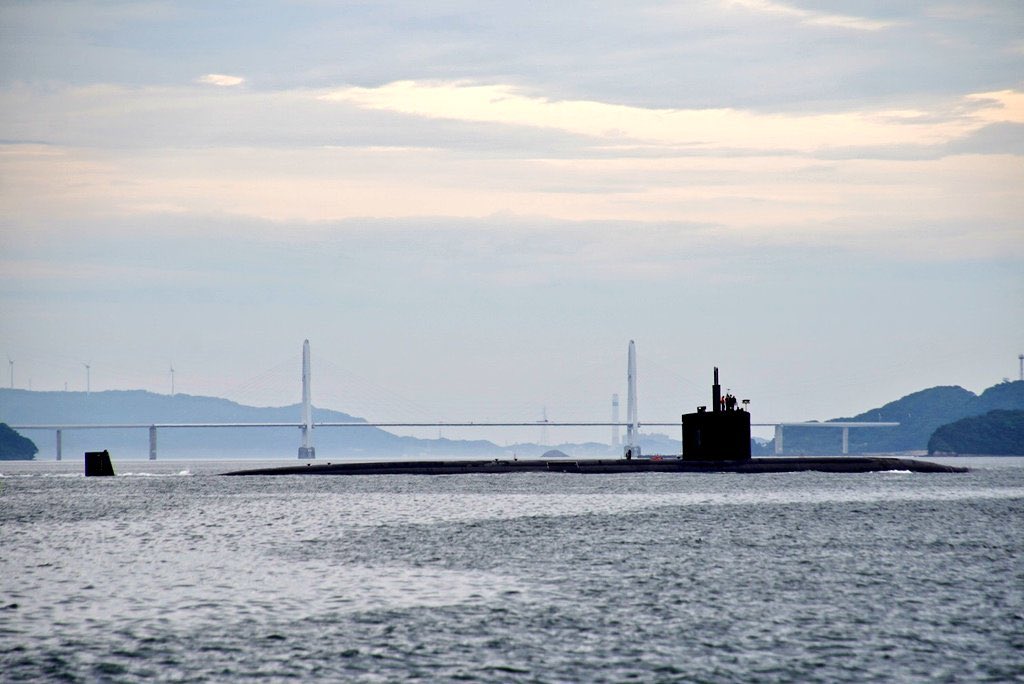 USS Asheville (SSN 758) Los Angeles-class Flight III 688i (Improved) nuclear-powered attack submarine leaving Sasebo, Japan - June 1, 2023 #ussasheville #ssn758

SRC: TW-@PGNagasaki