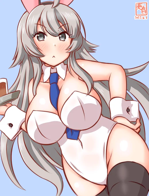 「アイツから作法は聞いてるわ」  #艦これ版真剣お絵描き60分一本勝負_20230601 #ワシントン