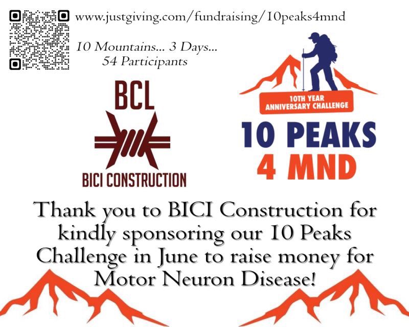 GroupStephenson's tweet photo. Shoutout to our Gold Sponsors for our 10 Peaks Challenge in June! Your sponorships mean so much, not only to the team but also to @mndassoc! 

#MND #motorneuronedisease #10Peaks #10PeaksChallenge #teamstephenson #oneteam #sponsors #thankyou #charity #stephensongroup https://t.co/cKkpNg2Oy2