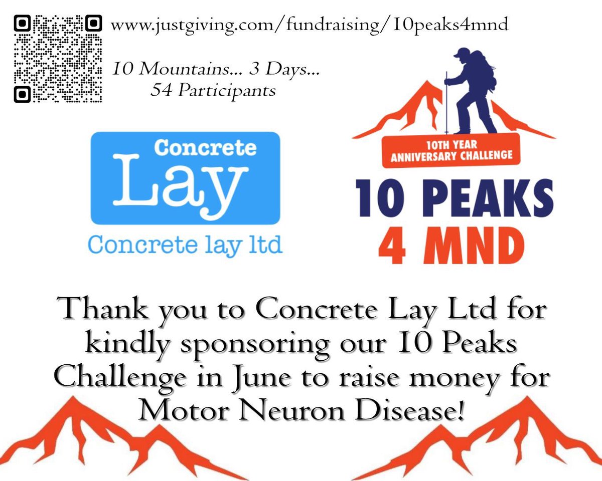 GroupStephenson's tweet photo. Shoutout to our Gold Sponsors for our 10 Peaks Challenge in June! Your sponorships mean so much, not only to the team but also to @mndassoc! 

#MND #motorneuronedisease #10Peaks #10PeaksChallenge #teamstephenson #oneteam #sponsors #thankyou #charity #stephensongroup https://t.co/cKkpNg2Oy2