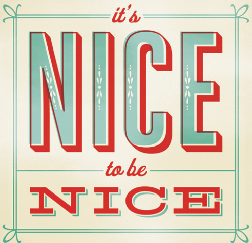 PhillyPsych's tweet photo. Today is say something nice day, be sure to share kindness! https://t.co/F1vXwz0x5w