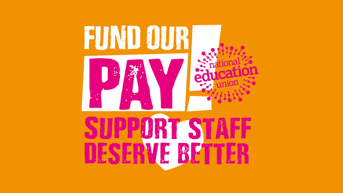 National Education Union (@neunion) on Twitter photo .<a href="/NEUnion/">National Education Union</a> support staff have shown incredible strength in highlighting and seeking to resolve the crisis in education.
Members are currently taking part in an indicative pay survey.
You can read more here 👉 bit.ly/Support-Staff-… #SupportStaffDeserveBetter .<a href="/NEUnion/">National Education Union</a> support staff have shown incredible strength in highlighting and seeking to resolve the crisis in education.
Members are currently taking part in an indicative pay survey.
You can read more here 👉 bit.ly/Support-Staff-… #SupportStaffDeserveBetter