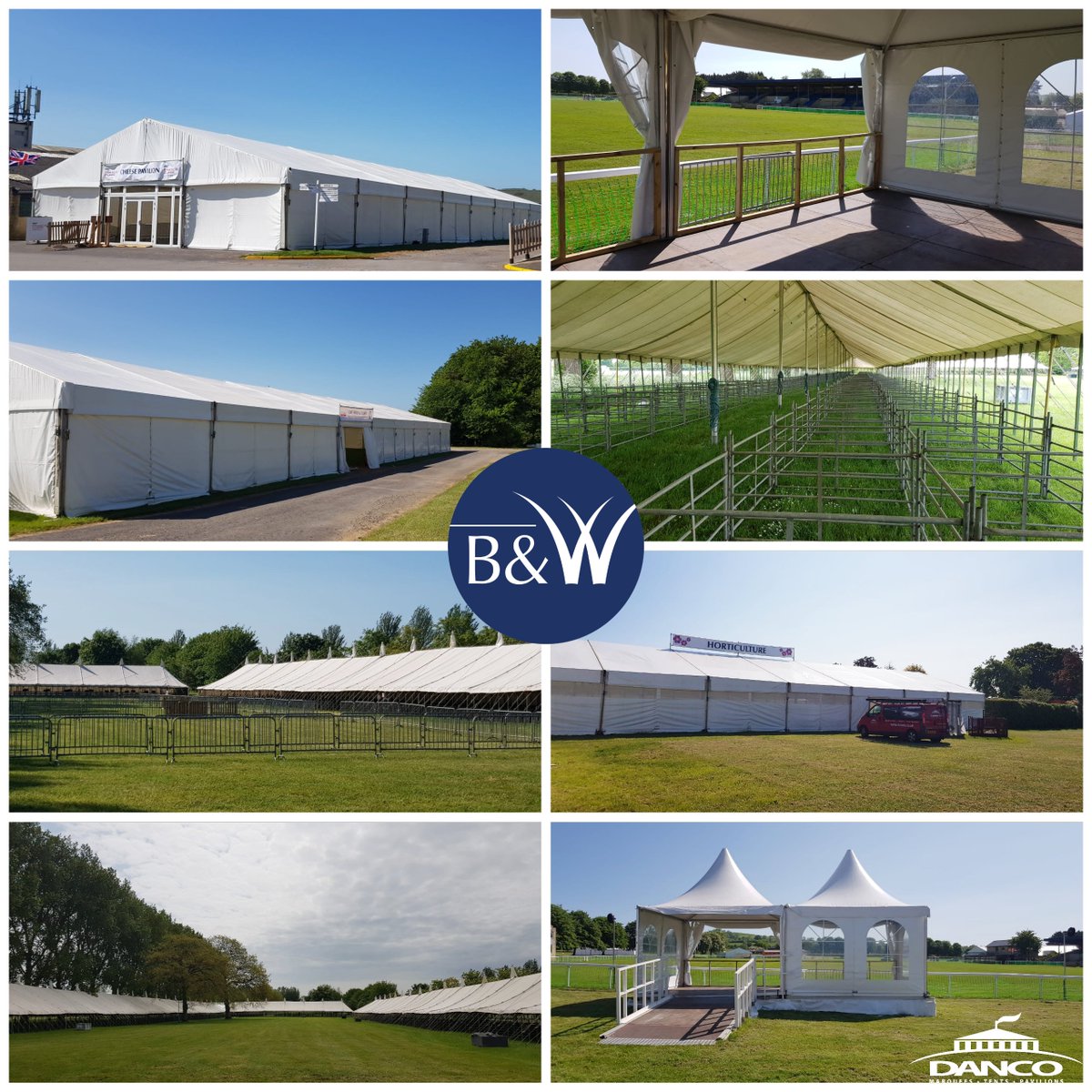 The Royal Bath and West Show 2023 has opened it gates and starts today 🎉🌷 

The Danco team have done an amazing job erecting a wide range of structures for the 3 day event 👏😀

#marquee #marqueehire #eventprofs #events #royalbathandwestshow