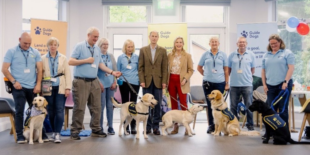 Today marks the start of #VolunteersWeek ✨ At Guide Dogs, we are busy making our volunteers feel as special as their invaluable contributions. Check out our other socials to follow how we’re celebrating our volunteers this week 💕