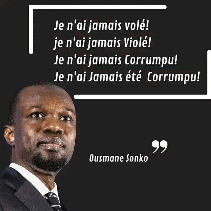 Décision de la honte !
Que le peuple souverain prenne sa RESPONSABILITÉ.
#RESISTANCE
#FREE SONKO 🇸🇳