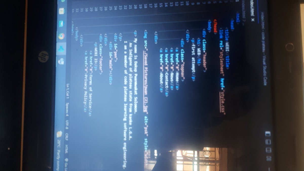 pwandakup_56843's tweet image. All thanks to code plateau I can  now use html and css. #codeplateau
#oluwadaser
#Luckyyoila1