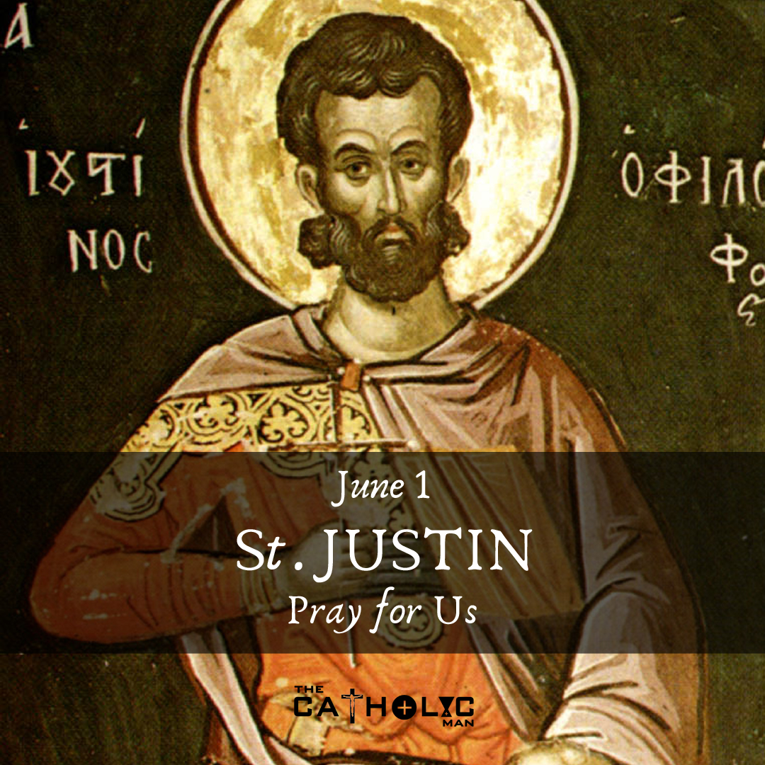 'Rusticus said: “You are a Christian, then?” Justin said: “Yes, I am a Christian.”
(From the Acts of the martyrdom of Saint Justin and his companion saints) St. Justin, #prayForUs! #SaintOfTheDay