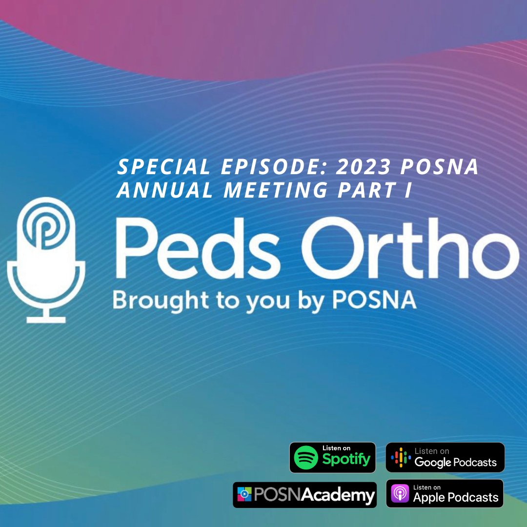 POSNA (@posna_org) on Twitter photo 🎙NEW! Special episode recorded LIVE at #POSNA2023 - Listen Now: bit.ly/3C1aTdv
<a href="/carterclementmd/">Carter Clement</a> <a href="/CraigLouer/">Craig R Louer Jr, MD FAAOS</a> <a href="/JRDenning/">Jaime Denning</a> <a href="/BenjaminShoreMD/">Benjamin Shore</a> <a href="/upasanimd/">V. Salil Upasani</a> <a href="/DrNiravPandya/">Dr. Nirav Pandya, M.D.</a>
#pediatricorthopaedics #annualmeeting #pedsortho 🎙NEW! Special episode recorded LIVE at #POSNA2023 - Listen Now: bit.ly/3C1aTdv
<a href="/carterclementmd/">Carter Clement</a> <a href="/CraigLouer/">Craig R Louer Jr, MD FAAOS</a> <a href="/JRDenning/">Jaime Denning</a> <a href="/BenjaminShoreMD/">Benjamin Shore</a> <a href="/upasanimd/">V. Salil Upasani</a> <a href="/DrNiravPandya/">Dr. Nirav Pandya, M.D.</a>
#pediatricorthopaedics #annualmeeting #pedsortho