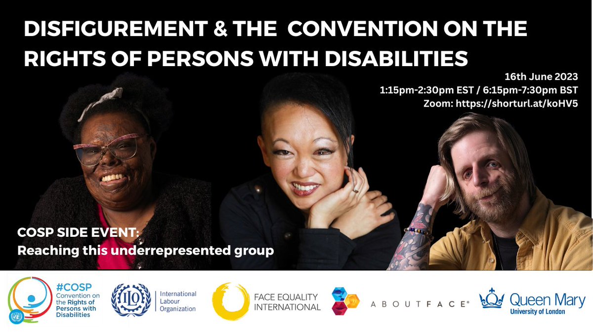 Face Equality International (@faceequalityint) on Twitter photo We're going back to the UN! Join us on 16 June as we present a #UnitedNations side panel formed of experts and activists speaking to the need to amplify the needs of the disfigurement/facial difference community within <a href="/UN/">United Nations</a> priorities. We're going back to the UN! Join us on 16 June as we present a #UnitedNations side panel formed of experts and activists speaking to the need to amplify the needs of the disfigurement/facial difference community within <a href="/UN/">United Nations</a> priorities.
