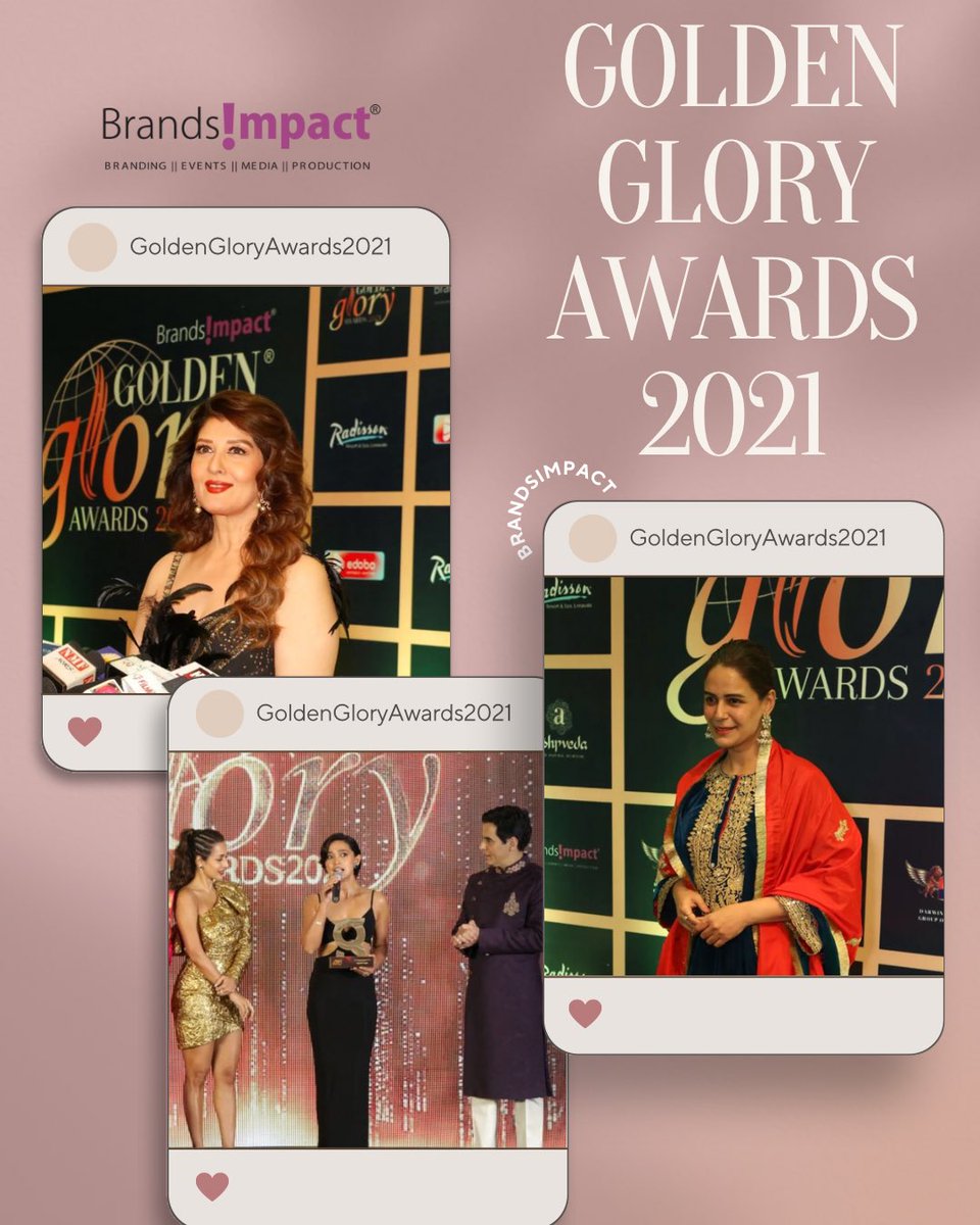 brands_impact's tweet photo. A glimpse from the second edition of the Golden Glory Awards. ✨

We are back with the third edition of GGA23’ Bollywood Edition. ❤️

#gga23 #gga2021 #goldengloryawards2023 #brandsimpact #throwback #throwbackthursday #parineetichopra https://t.co/lajQwOJoC6