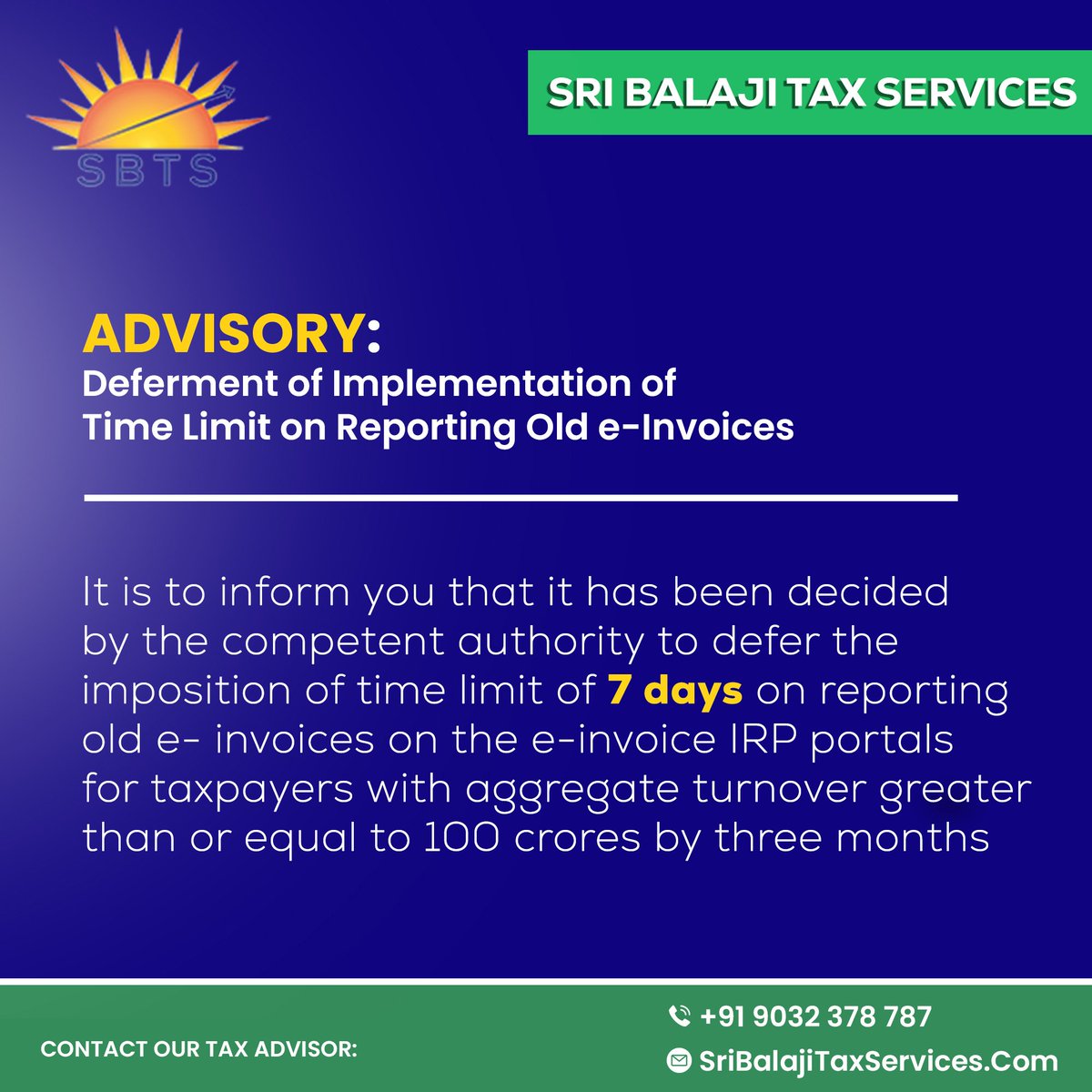 GST Updates You Can't-Miss!

#gstfiling #gstreturns #gstregistration #gstin #gstindia #gsttax #gstreturnfiling #gstconsultant #gstexpert #gstservices #gstcompliance #gstrates #gstupdate #gstdue #gstaccounting #gstpayments #gstlaw #gstreturnfile #gstreturnsfiling