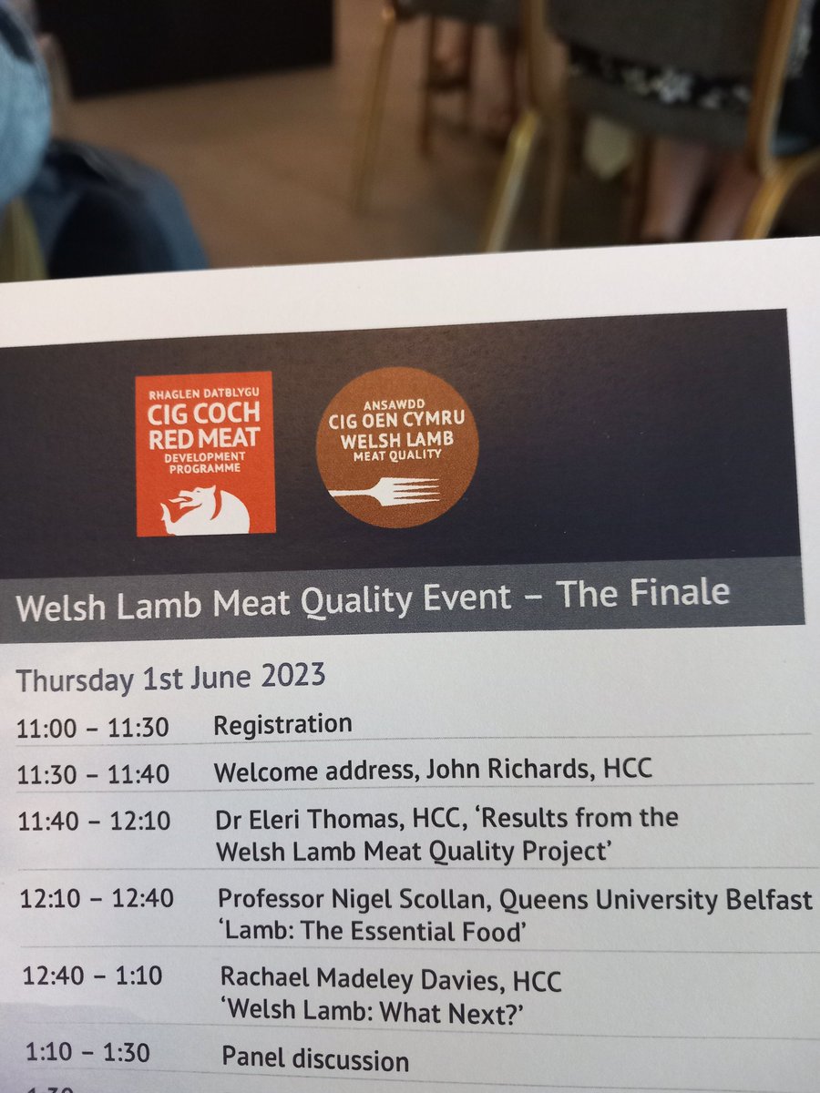 We @BangorSNS have worked with Nigel Scollan, Anne Nugent and <a href="/LyndaPerkins/">Lynda Perkins</a> of <a href="/QUBIGFS/">IGFS</a> on the env impacts of lamb through <a href="/HybuCigCymru/">HCC</a> projects. In a nutshell: lamb can have notably lower impacts than other foods, per unit of nutrition. 
Important message to communicate