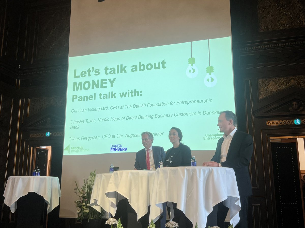 DM i entreprenørskab 2023 med <a href="/FFEYEdk/">Fonden for Entreprenørskab</a>! En fortjent hyldest til unge entreprenører, men også tid til en vigtig snak om, hvordan unge iværksættere får finansieringen på plads #iværksætteri #dkøko <a href="/christintuxen/">Christin Tuxen</a>