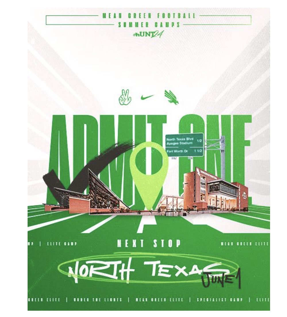 KeylanAbrams's tweet photo. Im in Denton Texas Today ‼️ 
 #GMG🟢🦅 #hUNT25 @coachdgary https://t.co/BVJIcZ3Xcs