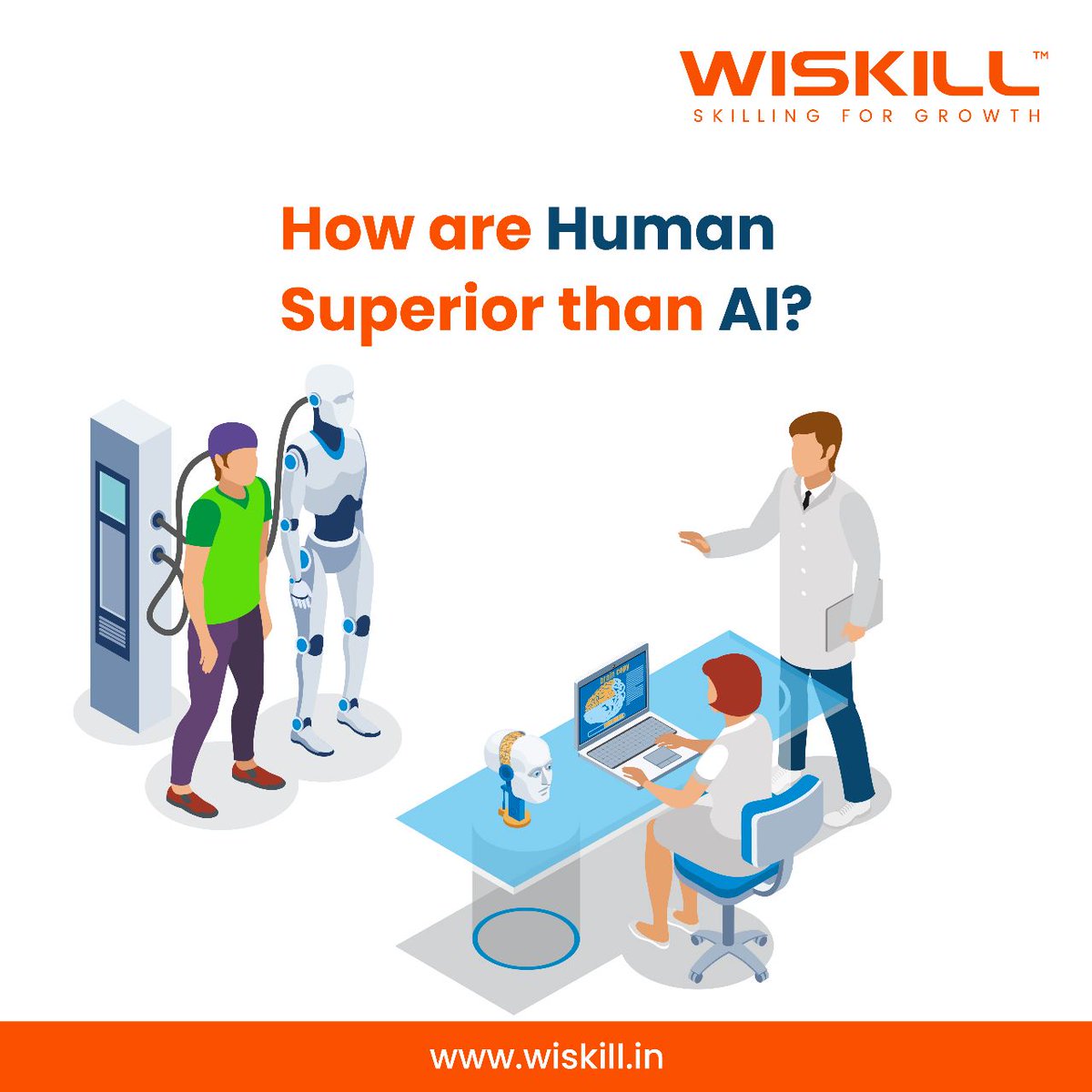 WiSkillOfficial's tweet photo. Let's embrace technology, but also appreciate the unique qualities of humanity.
#humansuperiority #artificialintelligence #technology #humantraits #uniquequalities #embraceinnovation #wiskill https://t.co/XGpNI4AKJY