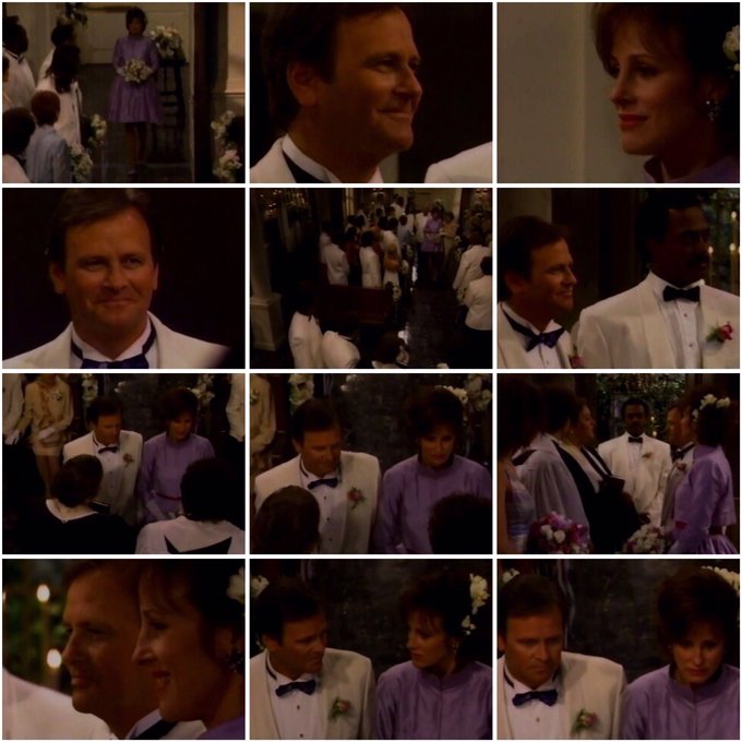 #OnThisDay in 1995, Bo and Nora’s (Robert S. Woods and Hillary B. Smith) wedding began, but both the bride and groom soon objected #OLTL #OneLifetoLive