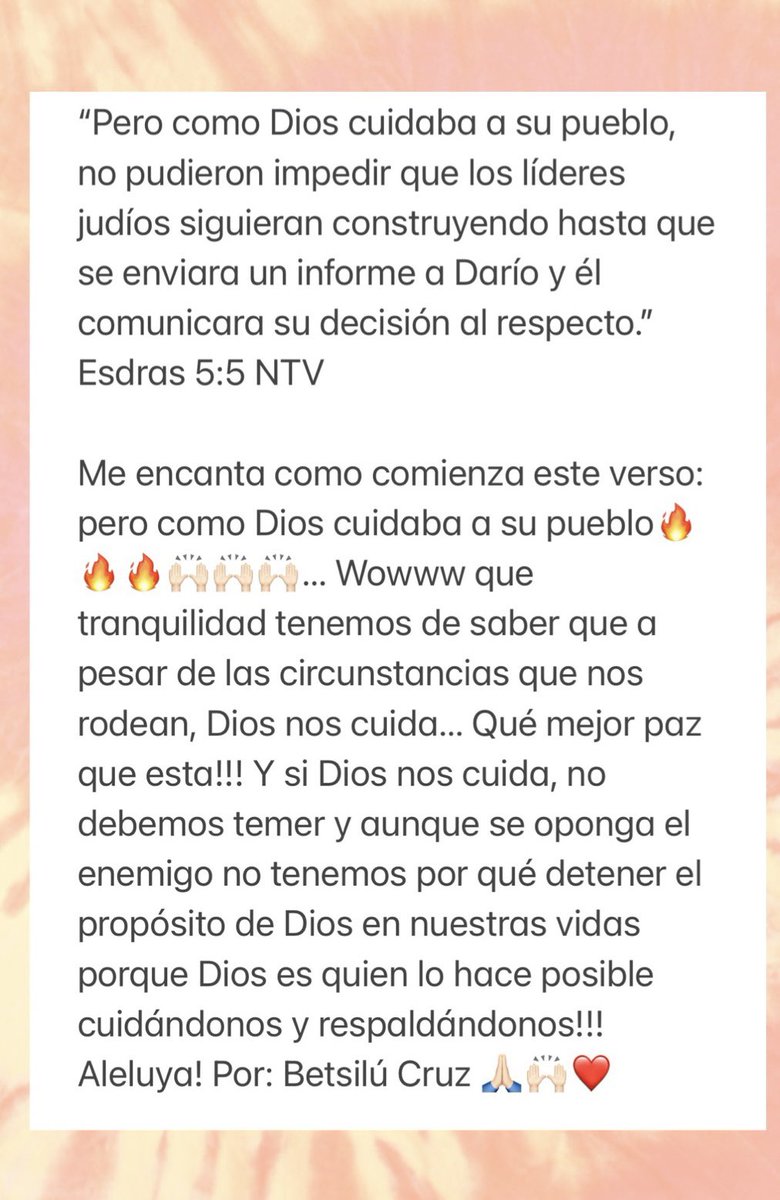 BetsiluCruz's tweet photo. Adelante! Cumple tu propósito🙏🏻 https://t.co/G5byfIRsH1