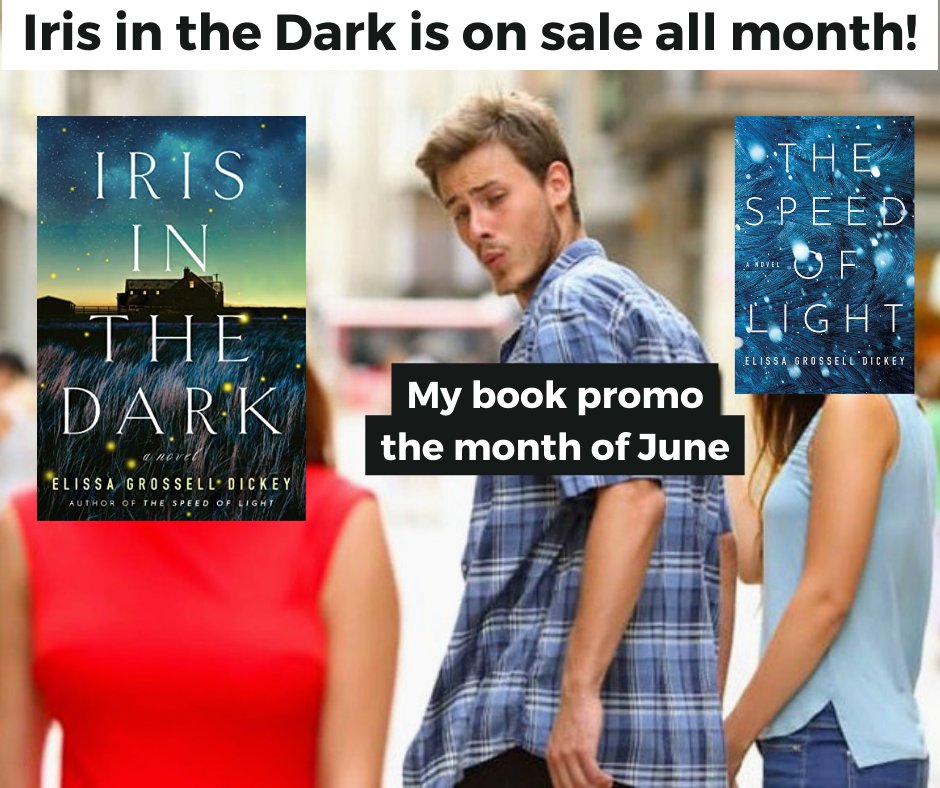 ✨ E-book sale ✨

Iris in the Dark is on sale this month (as you can see by my awesome graphic)! 😊

If you like suspense + romance in a remote setting, check it out - and if you leave a review, I'd be extra grateful! 💖

📚 linktr.ee/elissagrossell…