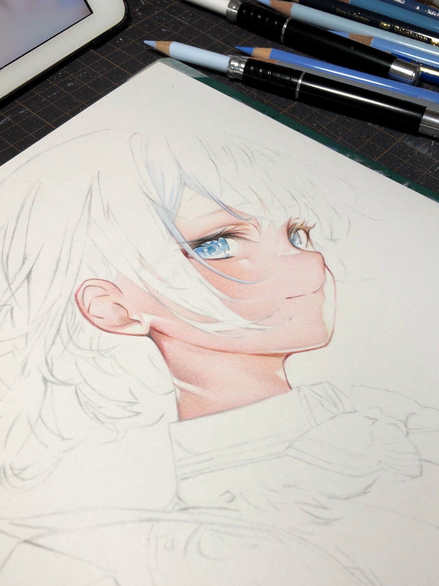 鉛筆イラストオーダー 【オーダー一旦終了】 鉛筆画オーダー - メルカリ
