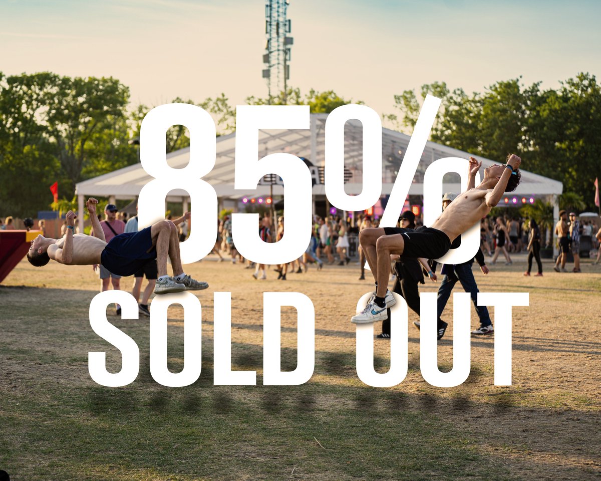 Liquicity Festival Phase III weekend tickets are 85% sold out 🌌 More info & tickets: festival.liquicity.com