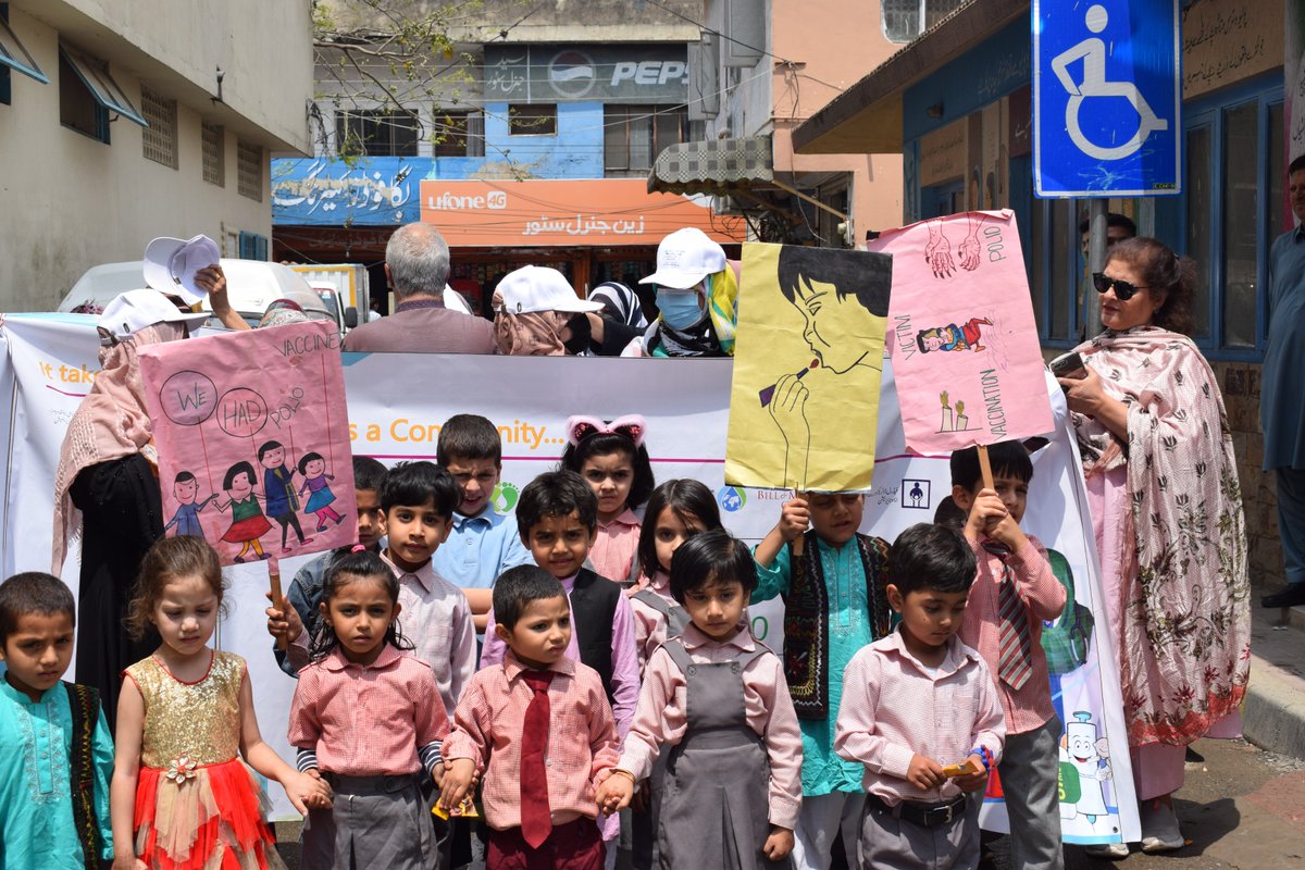 CHIP38434188's tweet photo. The World Immunization Week (WIW) was celebrated on April 28, 2023 and a walk was organized by CHIP at CDA Dispensary I-10 Islamabad to spread messages on vaccination.  #vaccines #FDI # GAVI # BMGF #UNICEF #Sightsavers #Futuremakers https://t.co/m08xfGQXj8