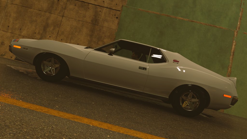 😎 1971 AMC Javelin AMX

Beautiful design by @aeqnx 

#H5FB #VPUnityHub #Forza #ForzaShare #VirtualPhotography