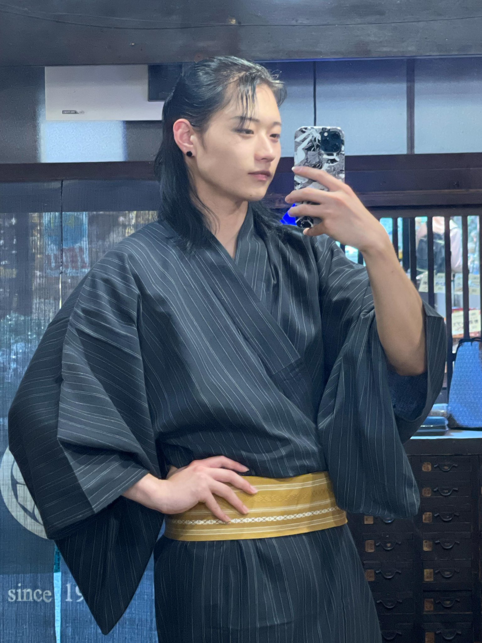 渦-uzu- 着物ひと 夏油傑コスプレ写真集、ブロマイド、ステッカーなど 渦-uzu on X: 