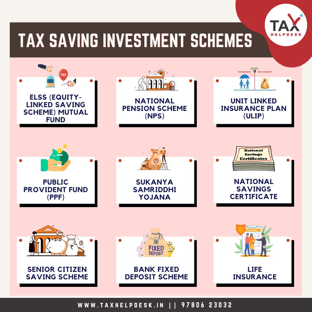 To book your services, please visit taxhelpdesk.in/understand-abo…

#taxsaving #tax #lifeinsaurnce #investmentplan #taxsavingscheme #investmentscheme #service #financialfuture #taxpreparer #fintech #investing #taxtips #incometax #investments #business #taxhelpdesk