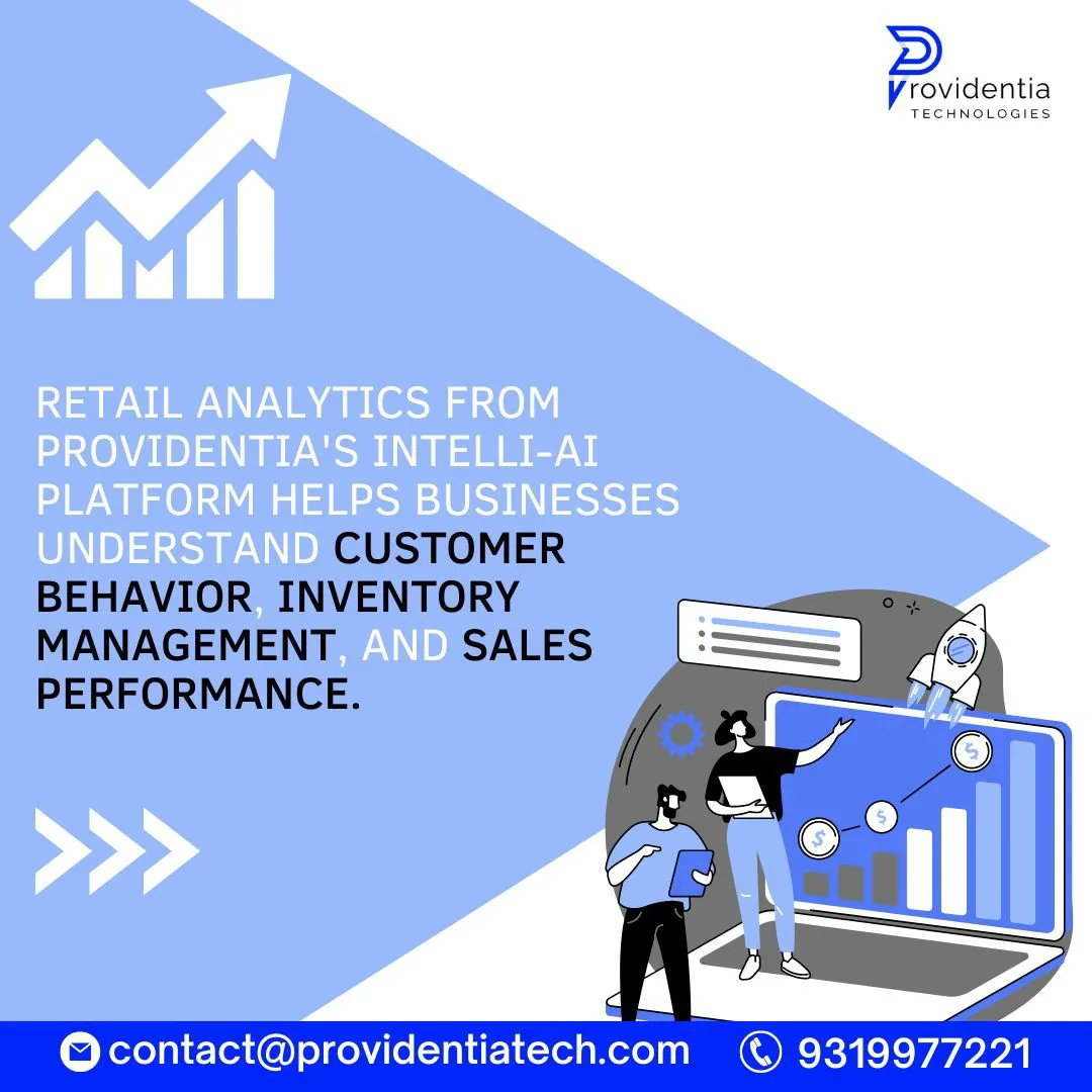 Embrace the future of retail with Providentia's innovative Retail Analytics solutions.
Website: 🌐 providentiatech.ai
#RetailAnalyticsRevolution #DataDrivenRetail #AIpoweredInsights #RetailTransformation #InnovativeRetailSolutions #DigitalRetailStrategy #IntelliAIforRetail