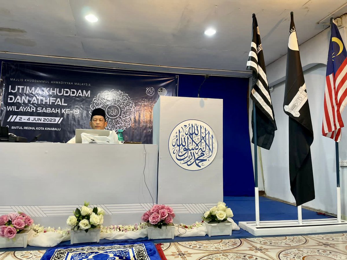 KhuddamMY's tweet photo. Preparations for the 19th Sabah Regional Ijtima Khuddam &amp; Atfal on 2-4 June 2023 in Kota Kinabalu Sabah https://t.co/pc2NhKsBFd